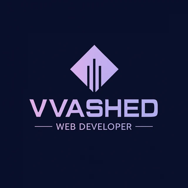 VVASHED logomark - Full-Stack Developer